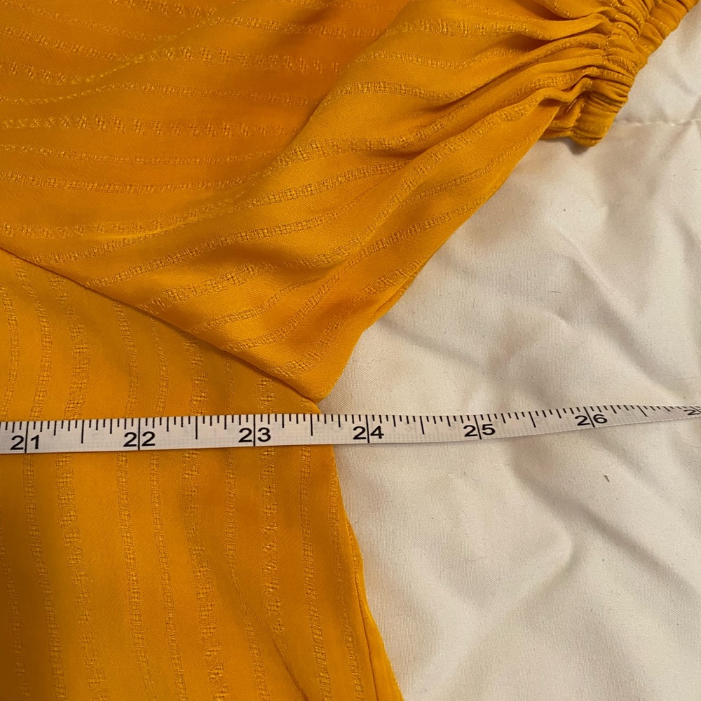 Anthropologie Golden Blouse - Picture 5 of 11